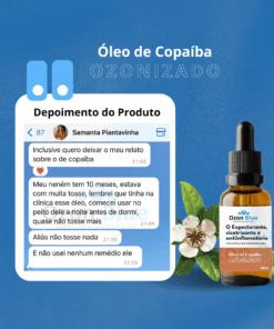 Alternative view of Óleo de Copaíba Ozonizado