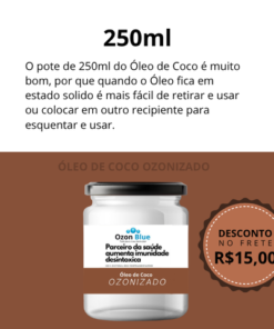 Óleo de Coco Ozonizado