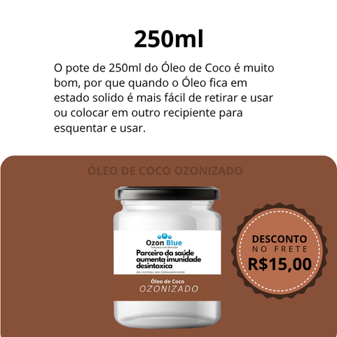 Óleo de Coco Ozonizado